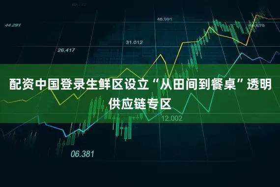 配资中国登录生鲜区设立“从田间到餐桌”透明供应链专区
